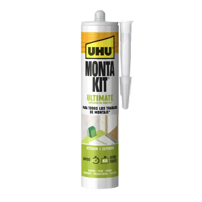 Adhesivo montaje uhu monta kit ultimate 440g - Adhesivos de montaje