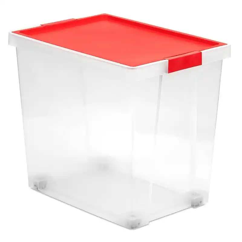 Caja organizadora tatay multiusos new 60l rojo - Cajas organizadoras