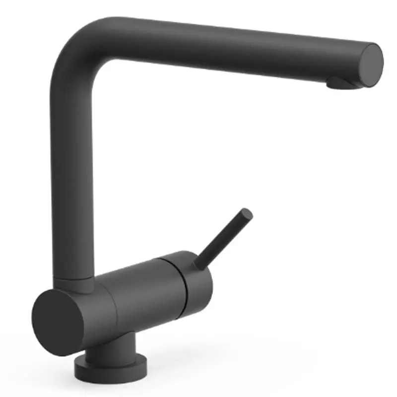 Monomando cocina tres exclusive fregadero abatible negro mate 030335nm - Grifo de cocina abatible Tres