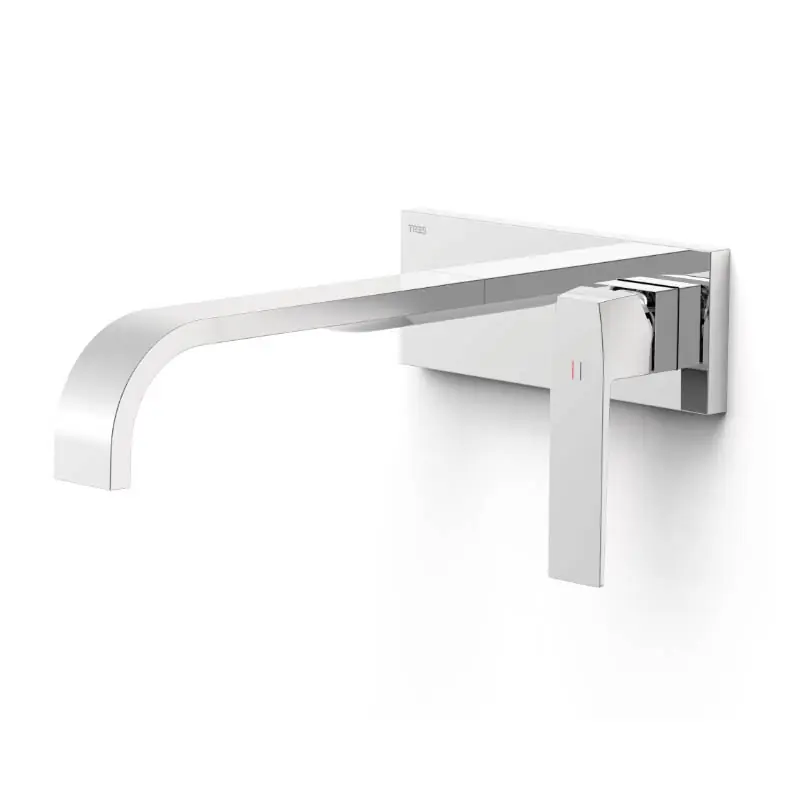 Monomando lavabo tres exclusive slim empotrado 240mm cromo 20230034 - Griferia Tres Slim empotrar