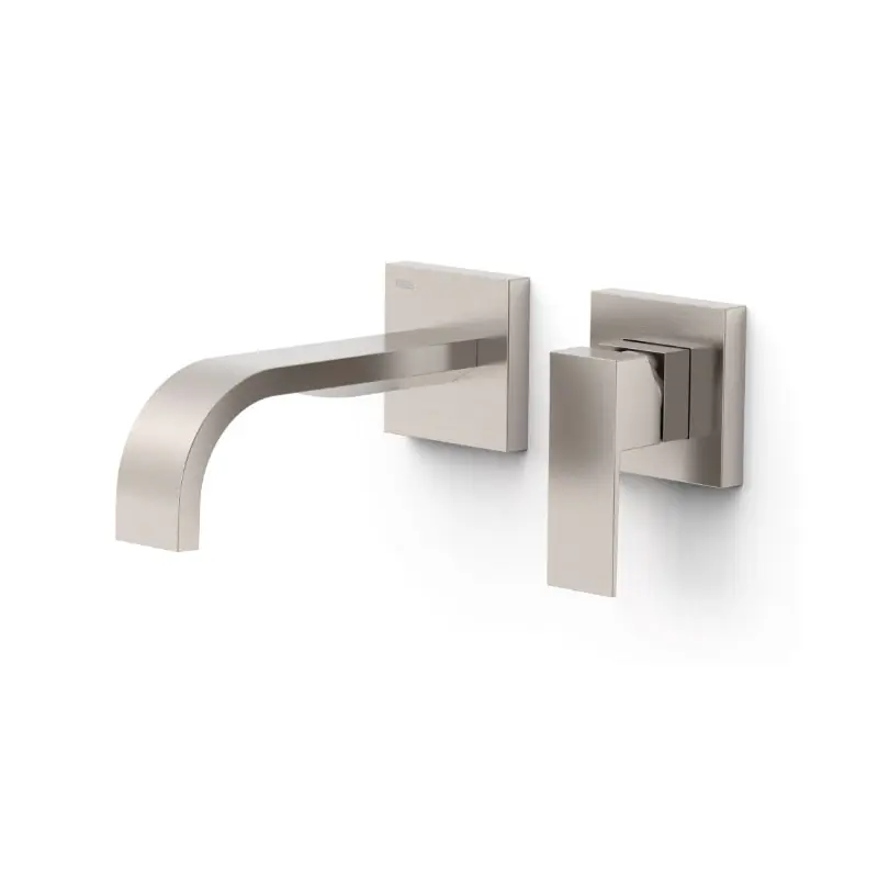 Monomando lavabo tres exclusive cuadro empotrado 180mm acero 00630021ac - Griferia Tres Cuadro empotrar
