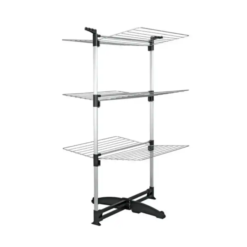 Tendedero plegable metaltex torre ciclone 3 pisos