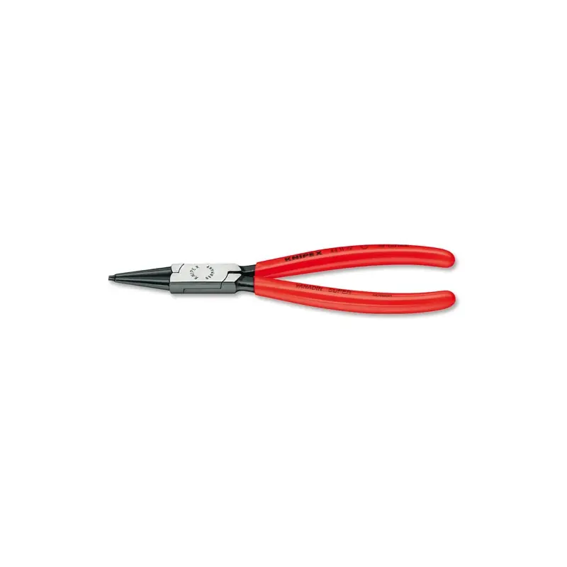 Alicates para arandelas interior knipex 4411-j2 180 mm recto