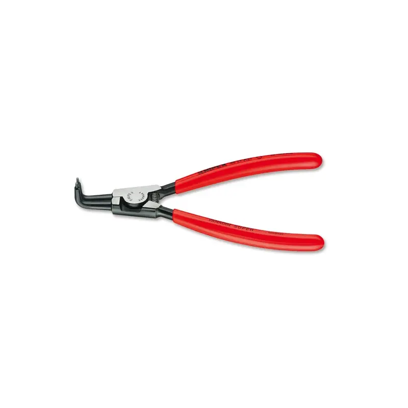 Alicates para arandelas exterior knipex 4621-a21 170 mm curvo