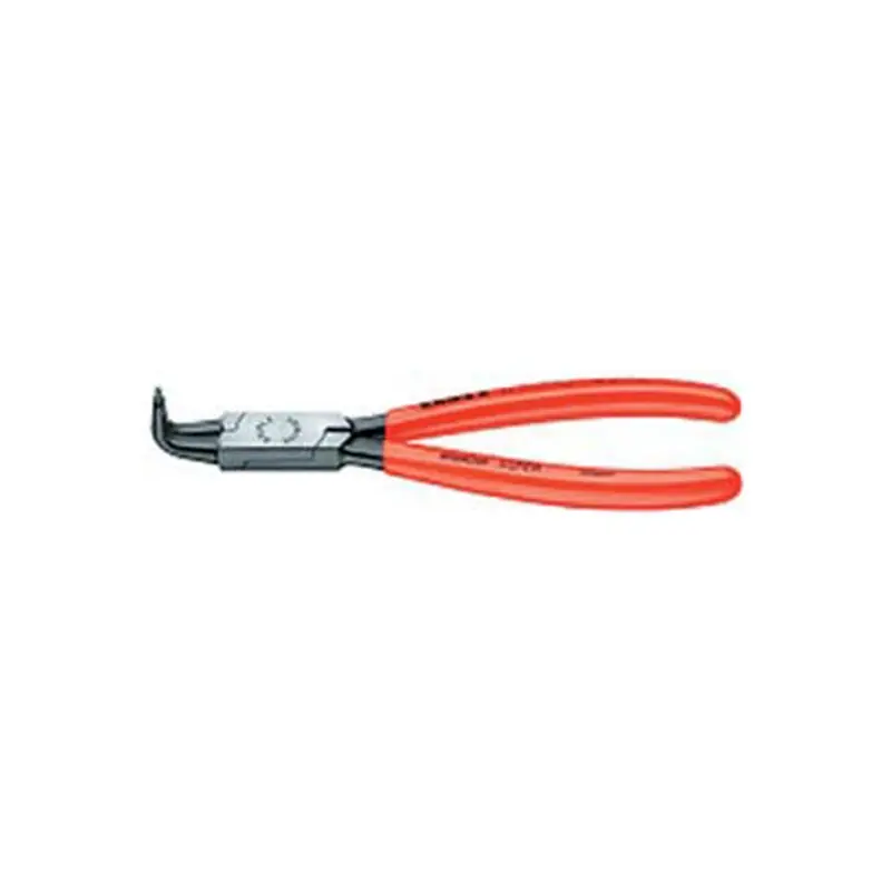 Alicates para arandelas exterior knipex 4621-a31 200 mm curvo