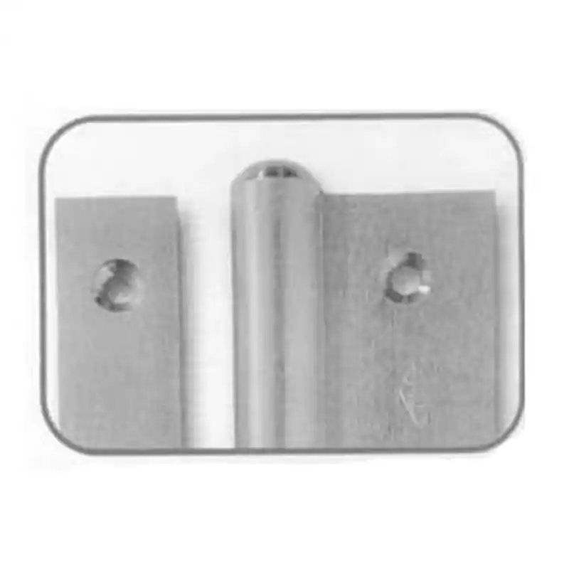 Pernio cromado brillo 360 calvo 120x80 mm - Bisagras