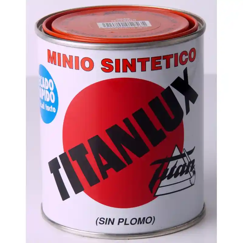 Minio sintetico 750 ml titan naranja - Imprimación