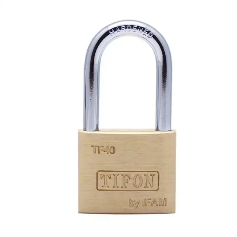 Candado ifam serie tf30al arco largo laton llaves i - Candados abus