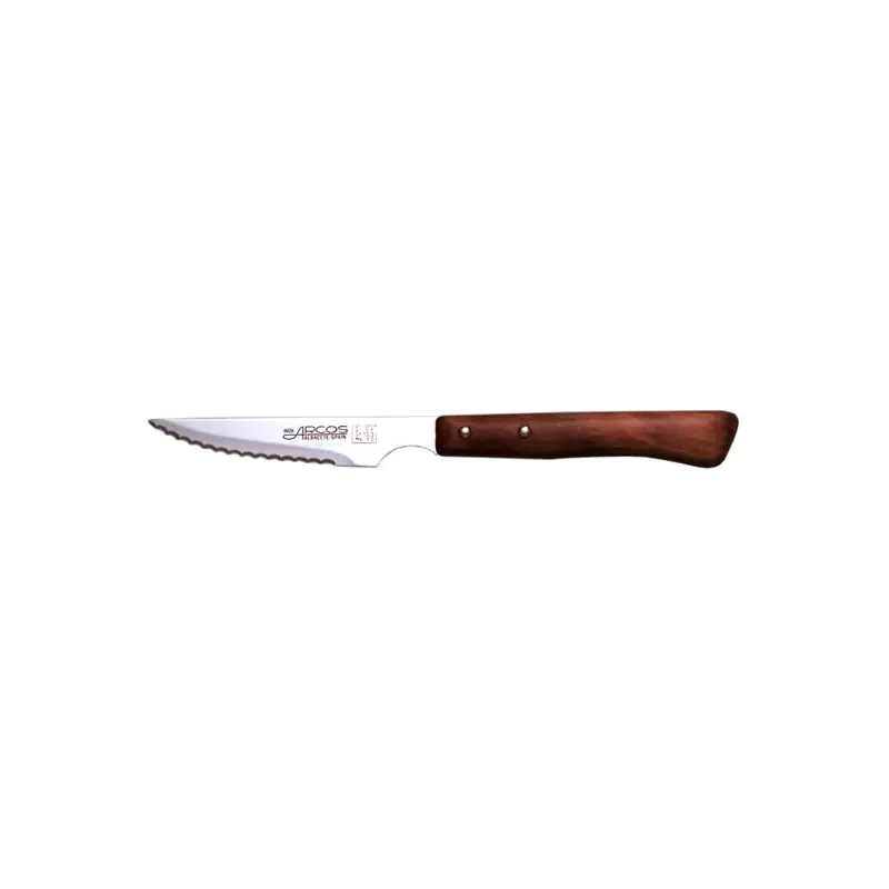 Cuchillo chuletero arcos 11 cm mango madera - Cuchillos Arcos