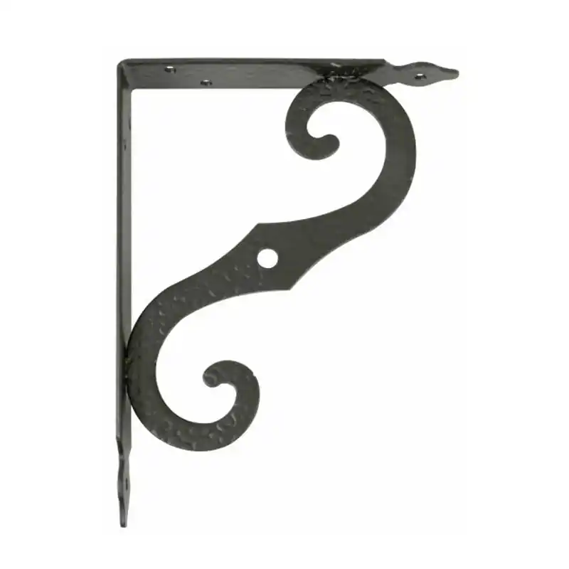 Soporte escuadra amig palomilla 2 negro 150x115x19,5mm - Soportes para baldas