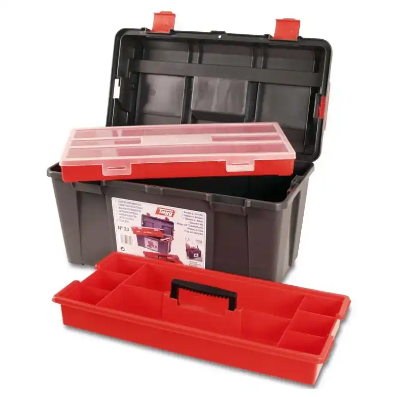 Caja herramientas tayg plastico n.33 - Caja de herramientas