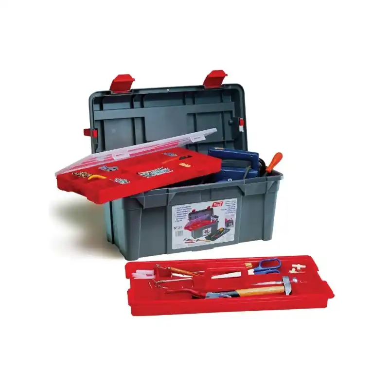 Caja herramientas tayg plastico n.34 - Caja de herramientas