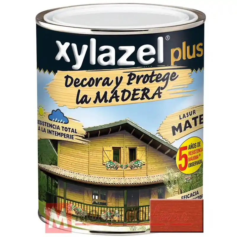 Barniz para madera 750 ml teca xylazel plus mate - Barniz para madera exterior