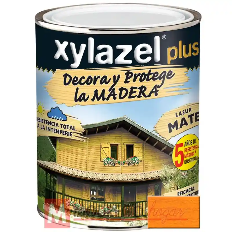 Barniz para madera 5 l pino xylazel plus mate - Barniz para madera exterior