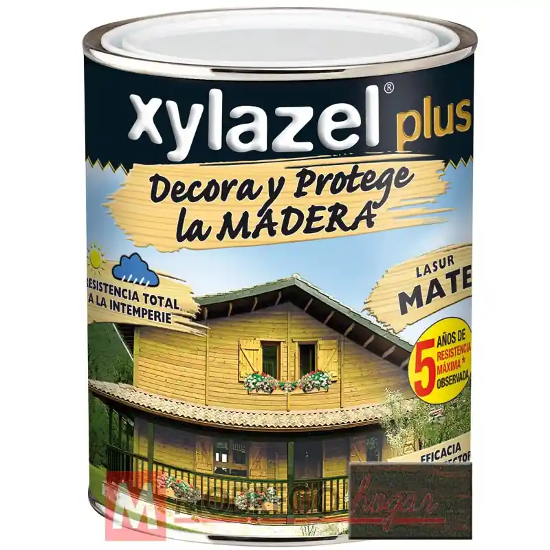 Barniz para madera 750 ml palisandro xylazel plus mate - Barniz para madera exterior