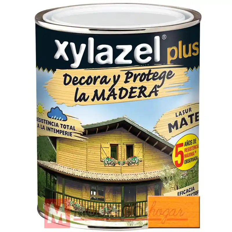 Barniz para madera lasur decor mate pino oregon 750 ml - Barniz para madera exterior