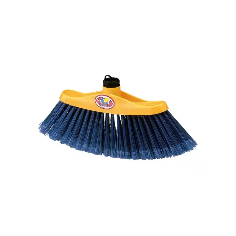 Escoba uno polietileno fibra pet/pvc sin mango - Cepillo de limpieza
