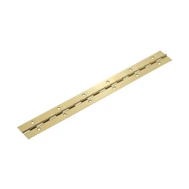 Bisagra piano tira schroeder 3,5x40 mm latonada - Bisagras