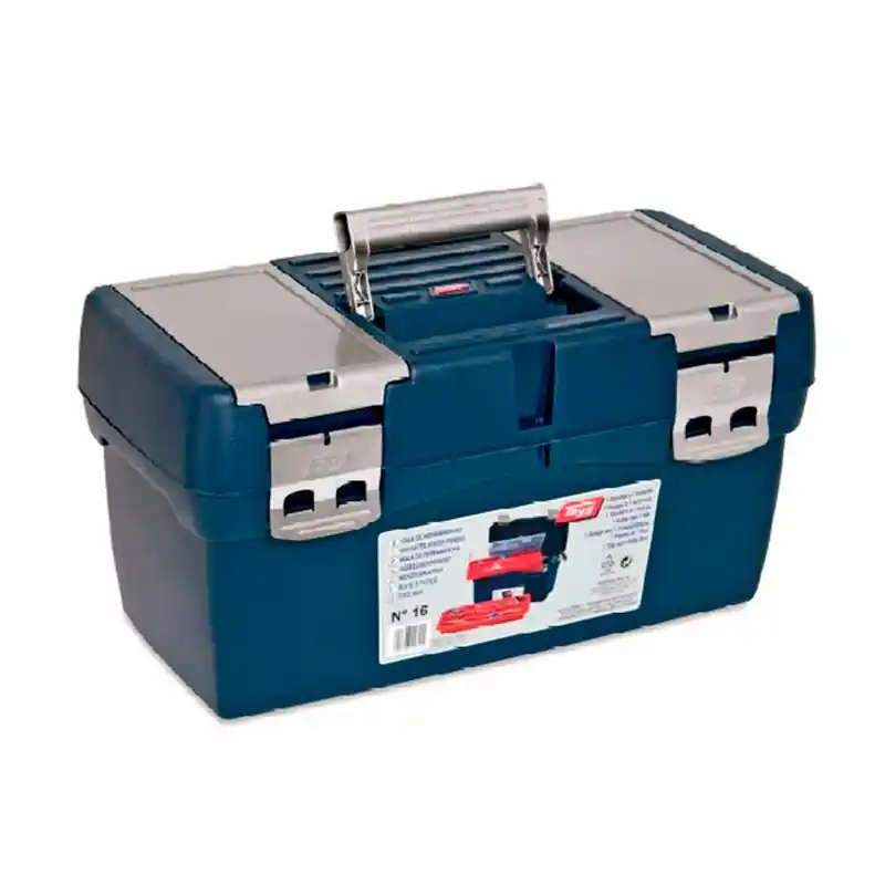 Caja herramientas tayg plastico n.16 - Caja de herramientas