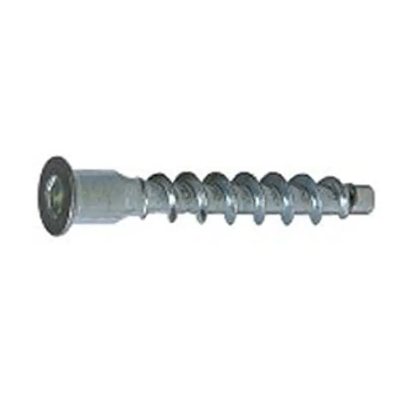 Tornillo ensamblar cabeza plana spax allen cincado 7x50 caja profesional 200uni - Tornillos madera ABC SPAX