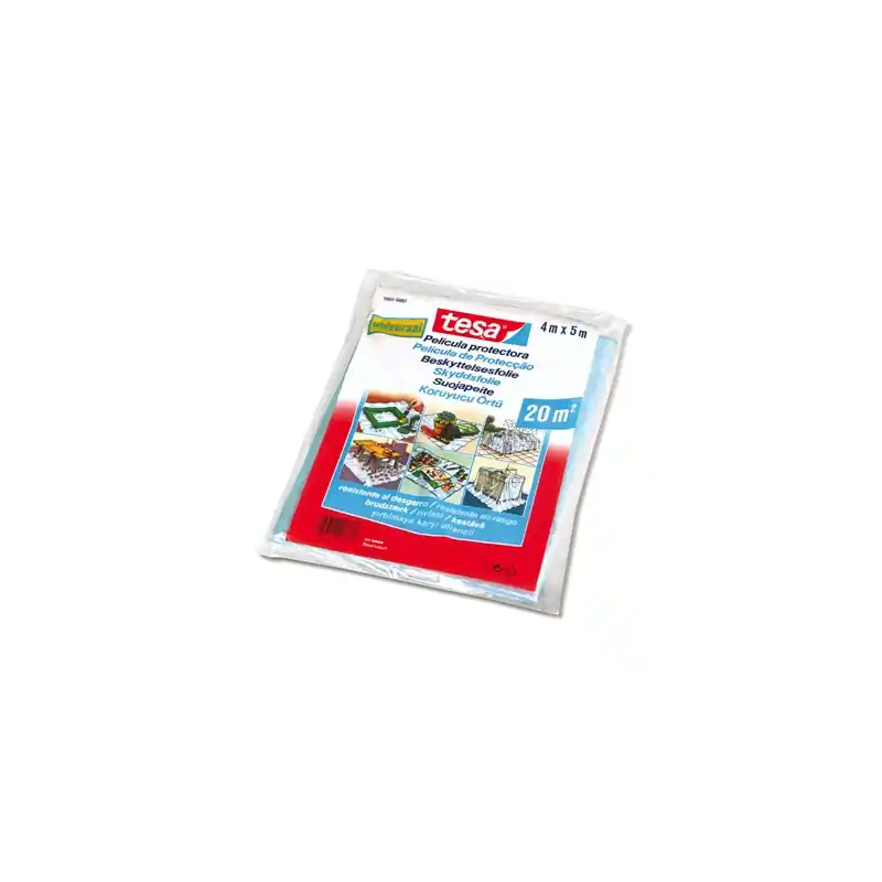 Plastico protector tesa 56652 5 x 4 m mas grueso