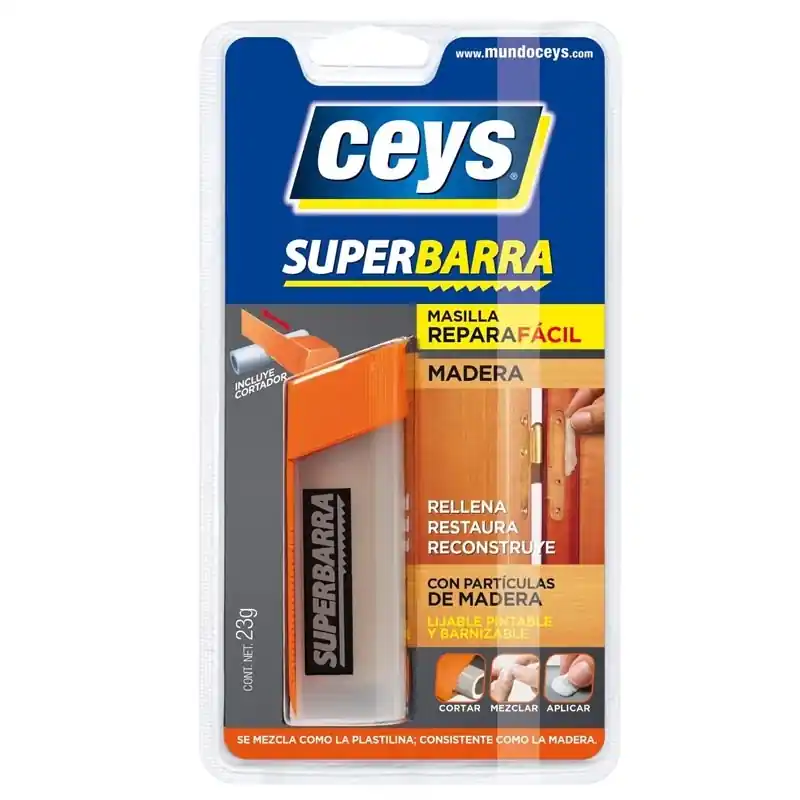 Masilla ceys superbarra madera 23gr - Pegamento de contacto
