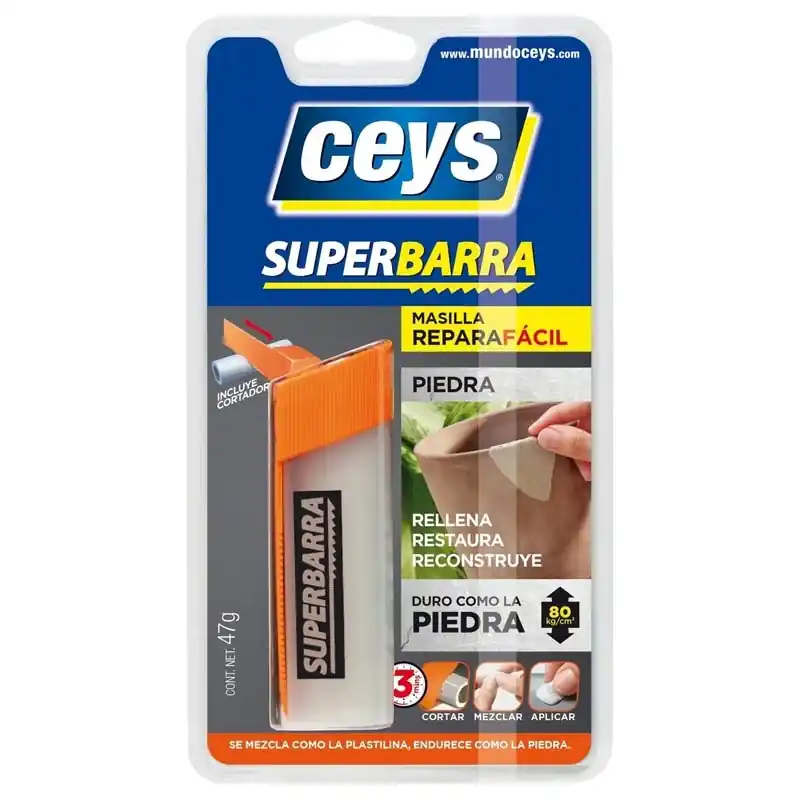 Masilla ceys superbarra piedra 47gr - Pegamento de contacto