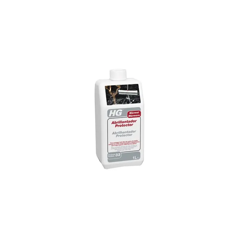 Abrillantador hg para marmol 1l