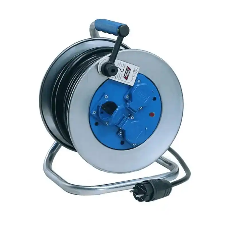 Enrollacable tayg 785511 3 tomas cable 3x2,1mm 25 metros - Enrollacables