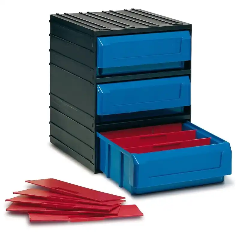 Clasificador apilable 3 cajones tayg 351006 - Organizador de herramientas
