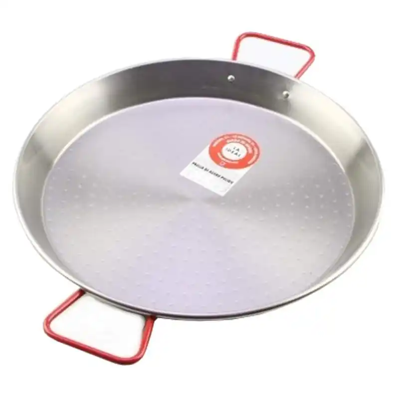 Paella valenciana garcima pulida 60cm 2 asas 19 raciones - Paelleras Garcima