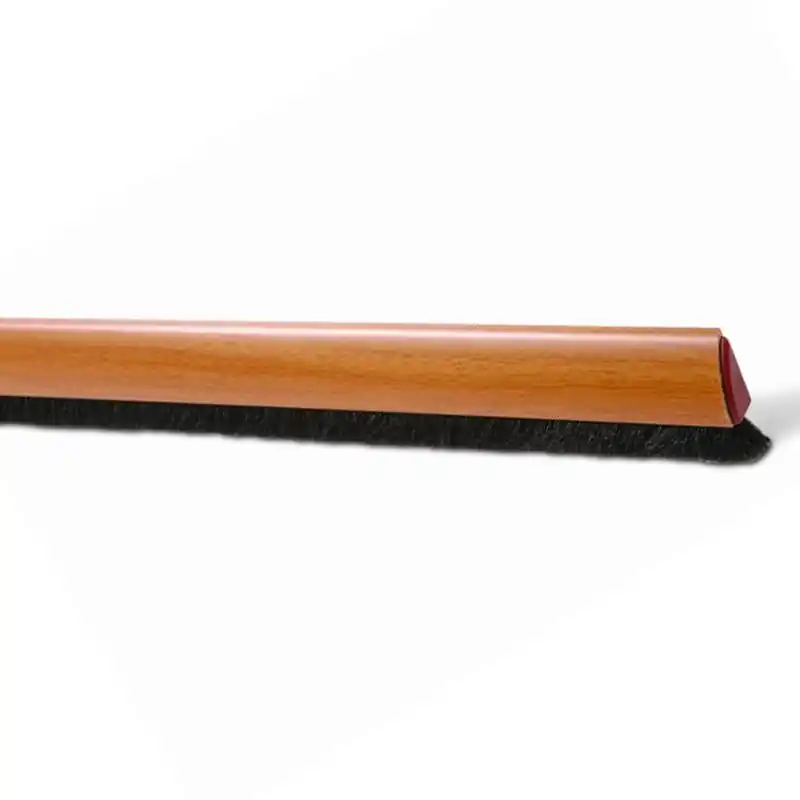 Burlete bajo puerta adhesivo brinox b80330y 100cm madera clara - Burletes para puertas