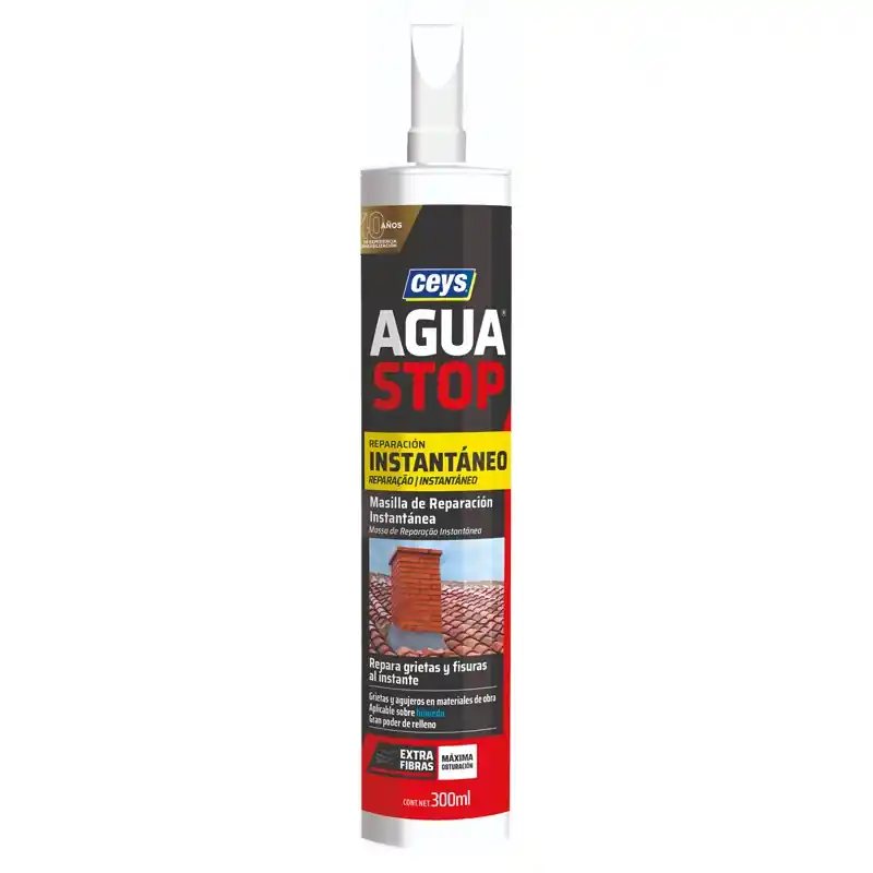Impermeabilizante masilla ceys aguastop instantaneo 300ml 8068 - Impermeabilizante exterior