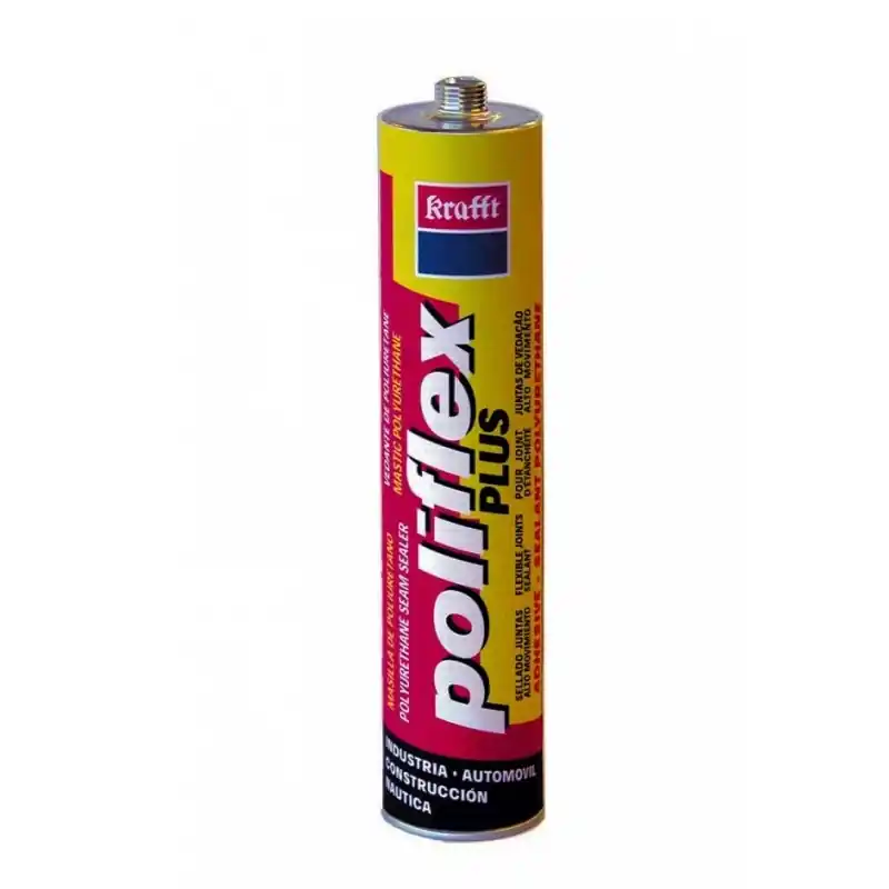 Masilla poliuretano krafft poliflex plus negro 300 ml - Espuma de poliuretano