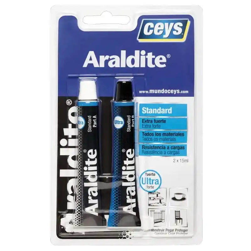 Adhesivo araldite ceys standard 15+15ml - Pegamento Araldit