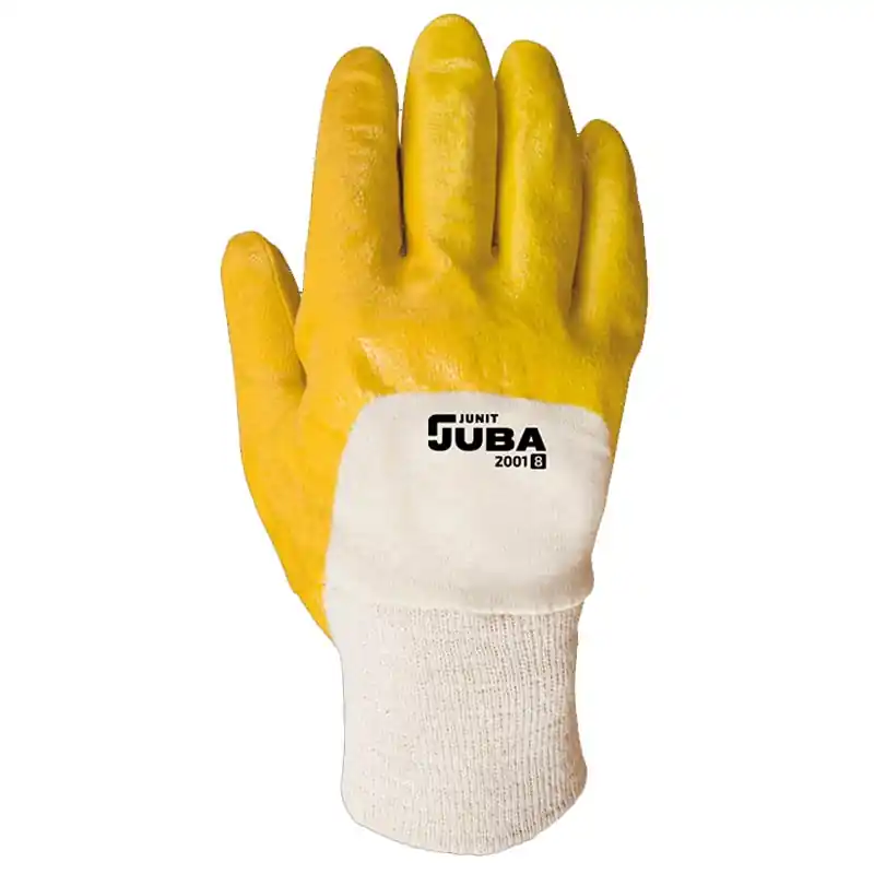 Guante nitrilo juba 2001 junit amarillo talla 9 - Guantes de nitrilo,latex y vinilo