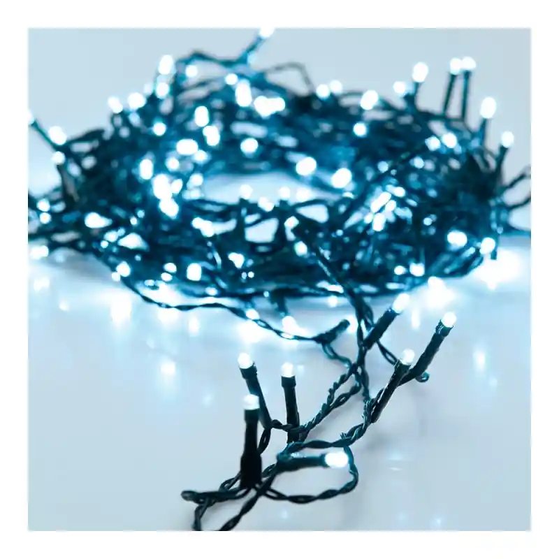 Luces de navidad multifuncion 80 leds blanco frio 13m - Decoración Navideña