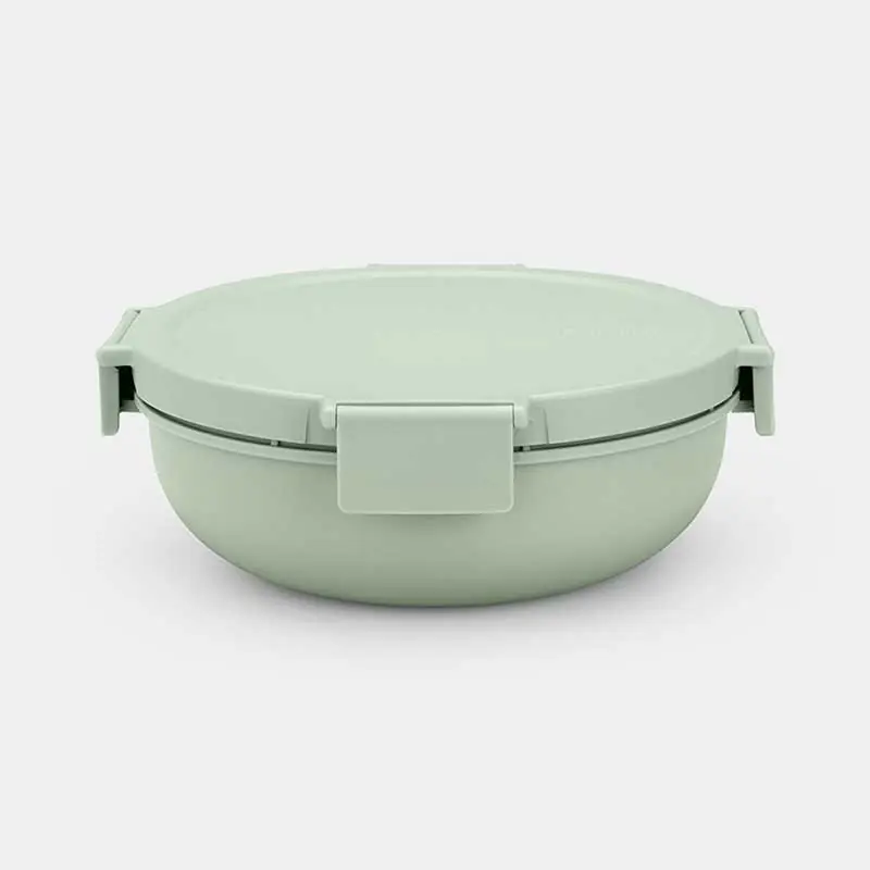 Taper bol para almuerzo brabantia make y take green - Taper de plastico