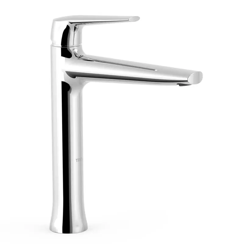 Grifo monomando lavabo tres fuji alto 266mm cromo 28120301 - Fuji -Tres