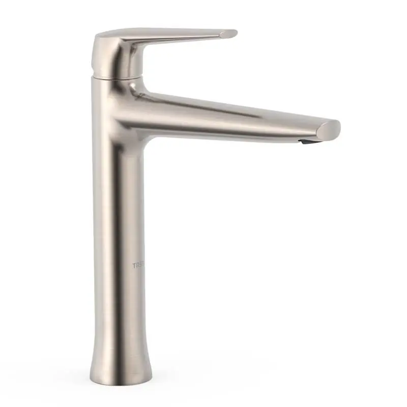 Grifo monomando lavabo tres fuji alto 266mm acero 28120301ac - Fuji -Tres