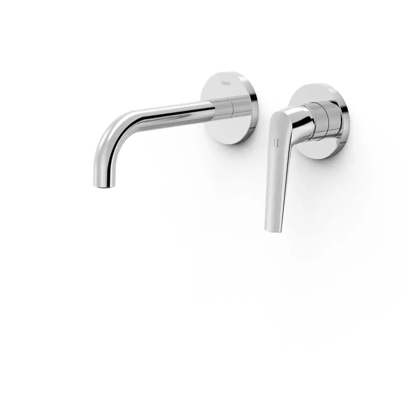 Monomando lavabo tres fuji empotrado 177mm cromo 28130021 - Fuji -Tres