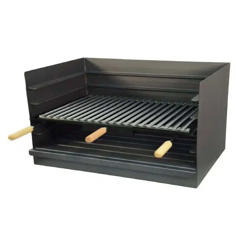 Cajon barbacoa 68x45x45cm con parrilla imex el zorro 71449 - Cajón para barbacoa