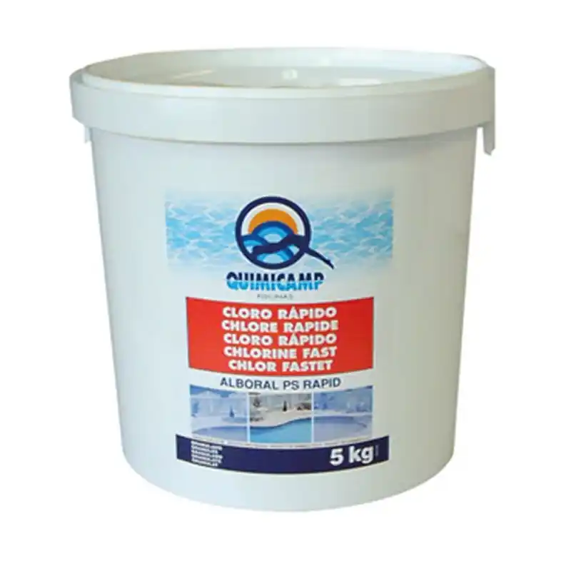 Cloro rapido quimicamp alboral 5kg - Cloro piscina