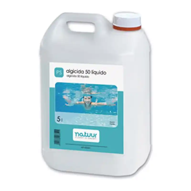 Antialgas natur concentrado 5l - Mantenimiento piscinas