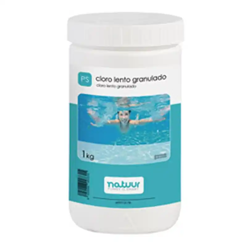 Cloro disolucion natuur lenta granulado 1kg - Cloro piscina