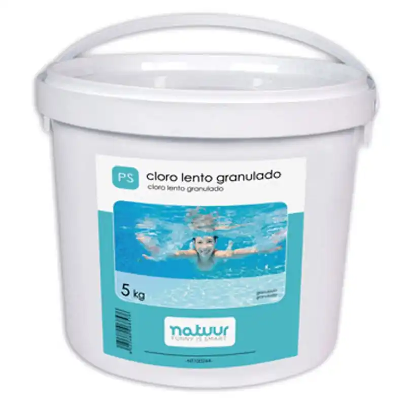 Cloro lenta natuur granulado 5kg - Cloro piscina