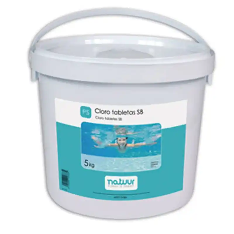Cloro lenta natuur tableta 250gr 5kg - Cloro piscina