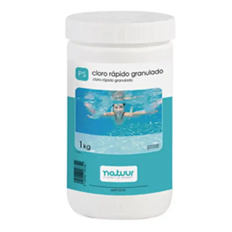 Cloro rapido natuur granulado 1kg - Cloro piscina