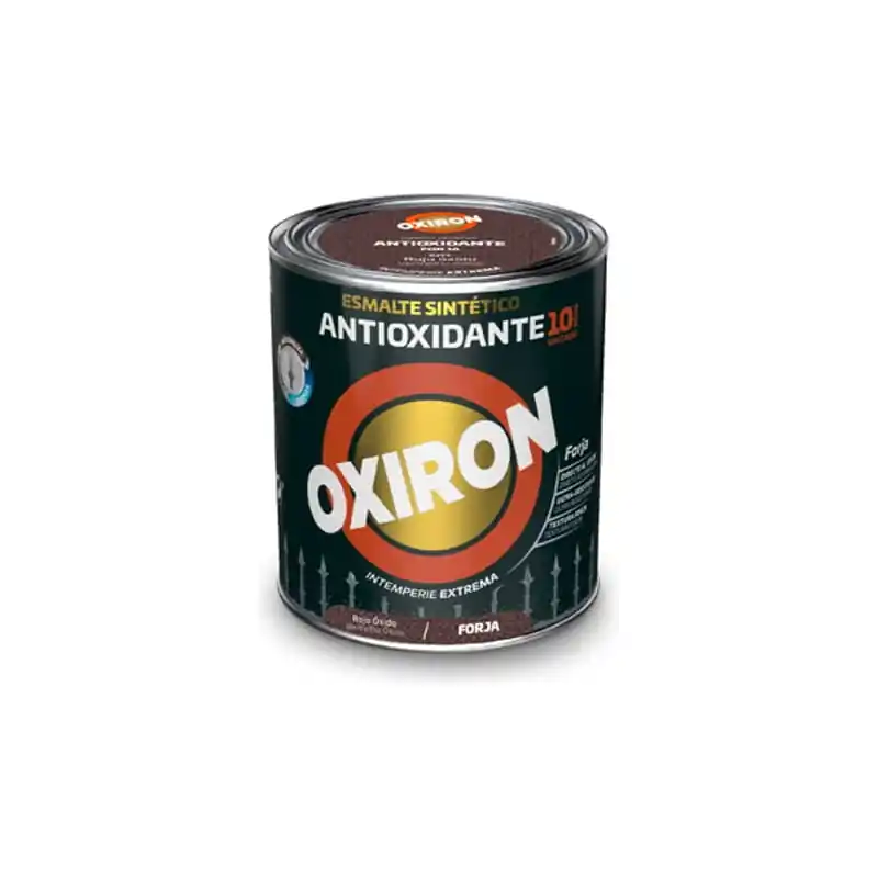 Esmalte titan oxiron forja 750 ml rojo oxido - Pintura antióxido