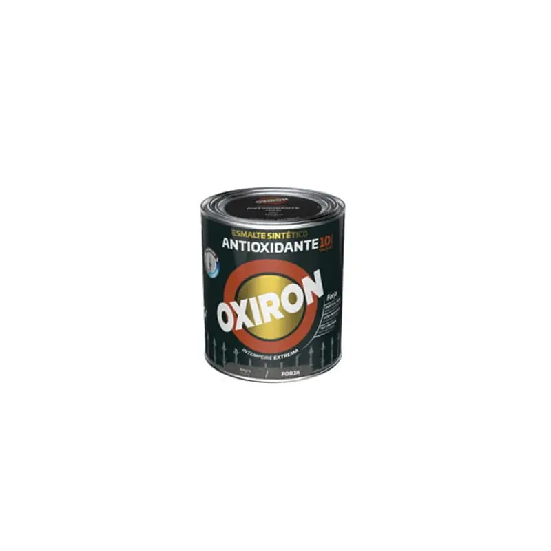 Esmalte titan oxiron forja 750 ml negro - Pintura antióxido